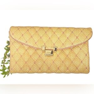 Valentino limited edition rose petal clutch bag